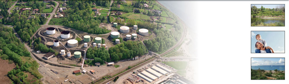 Chevron is working as a partner alongside the City of Edmonds WA to clean up the former Unocal fuel terminal.
